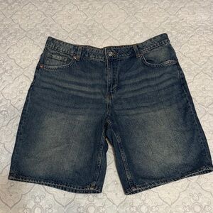 H&M Blue Denim Men's Jean Shorts